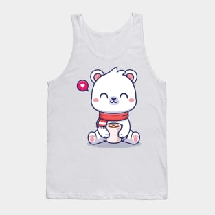 Cute Kawaii Teddy Tank Top